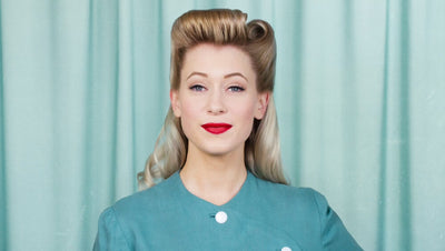 The 1940s Continuous Roll Hairstyle