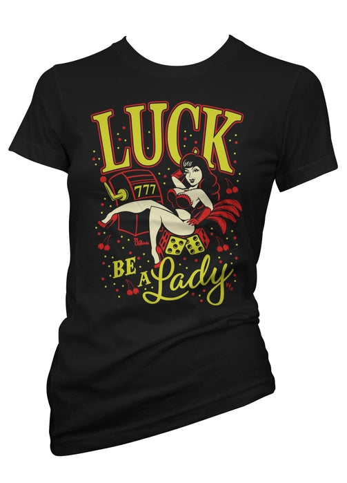 luck be a lady dress in black and red Ladybug Red & Big Black Polka-dot All-over print
