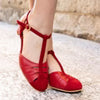 Charlie Stone Shoes Petite Toscana Heels - Blood Red