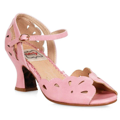 Bettie Page Shoes - Julia Heels - Pink