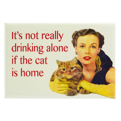 Image of Fridge Magnet - It's Not Really Drinking Alone