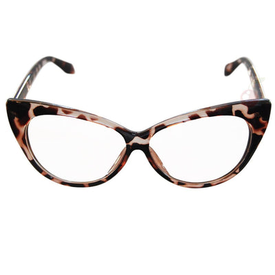 Image of Cat Eye Costume Glasses - Tortoiseshell