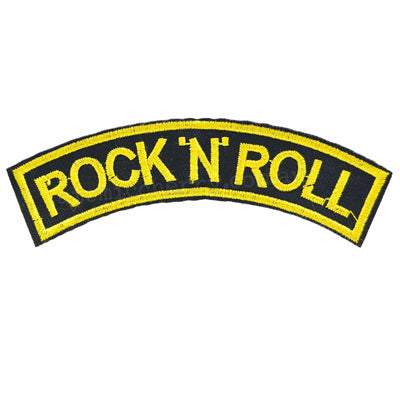 Image of Rock 'N' Roll Arch Iron On Patch