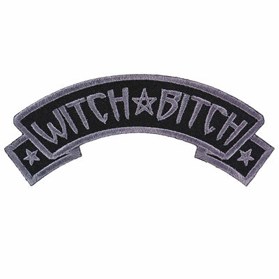 Kreepsville 666 Witch Bitch Arch Iron On Patch
