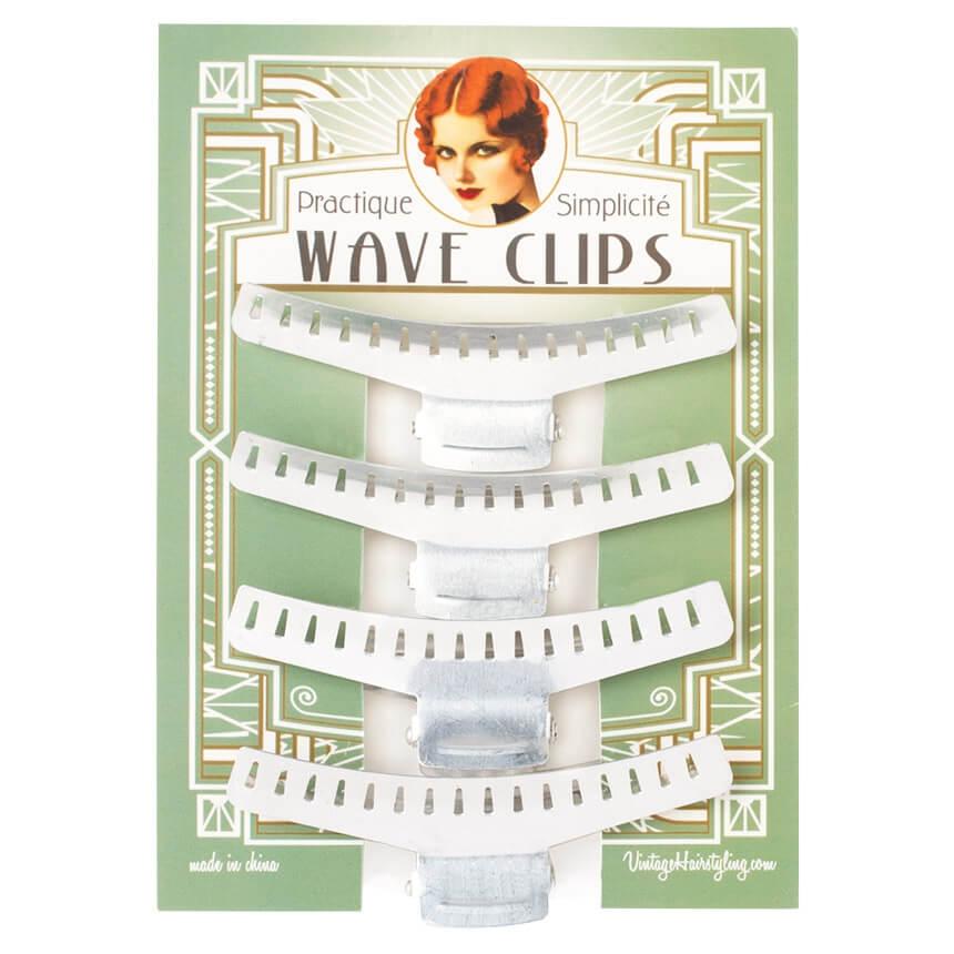 Vintage Hairstyling Pratique Wave Clips Classic Vintage Styling