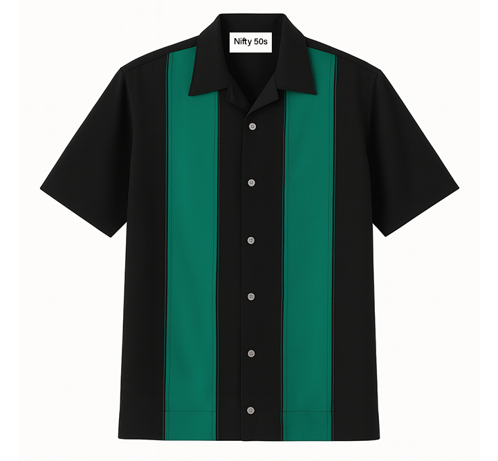 Bodgie Bowling Shirts - Nifty50's Double Panel Collection