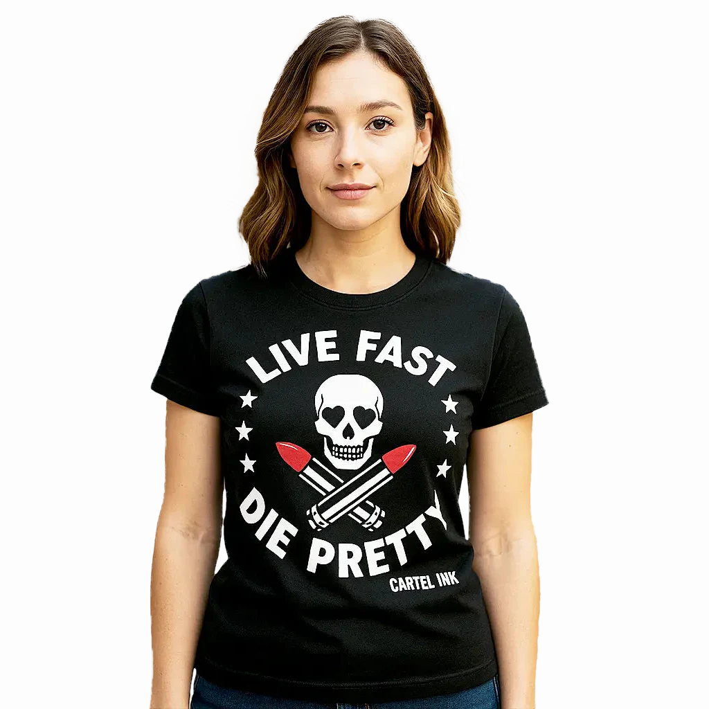 Women’s Rockabilly & Retro T-Shirts – XS to 3XL | Atomic Cherry