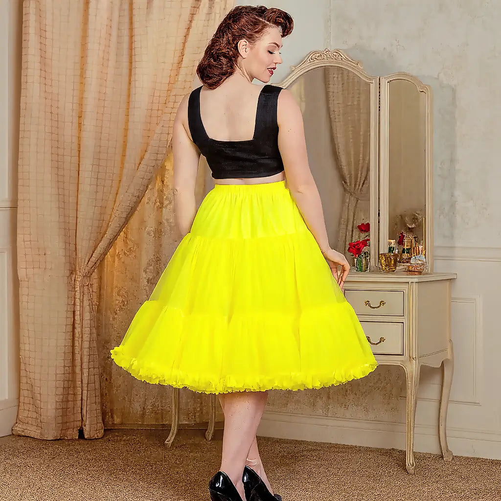 23" Petticoat - Banned 1950s Rockabilly Soft & Fluffy Underskirt