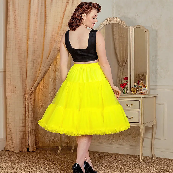 23" Petticoat - Banned 1950s Rockabilly Soft & Fluffy Underskirt