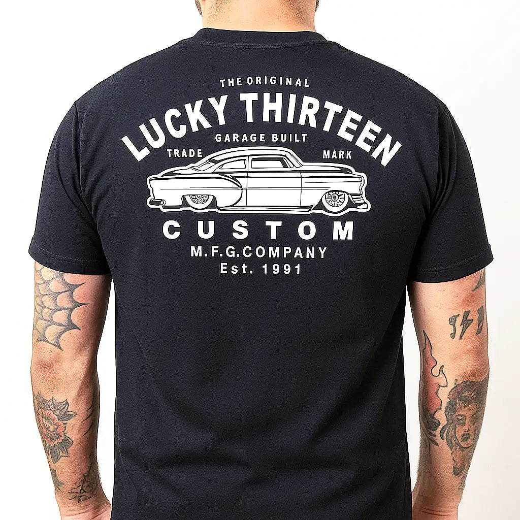 Garage Built Hot Rod T-Shirt – Lucky 13 Men's Tee