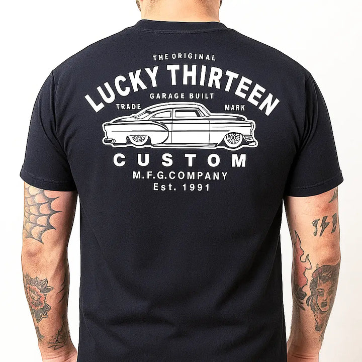 Garage Built Hot Rod T-Shirt – Lucky 13 Men's Tee