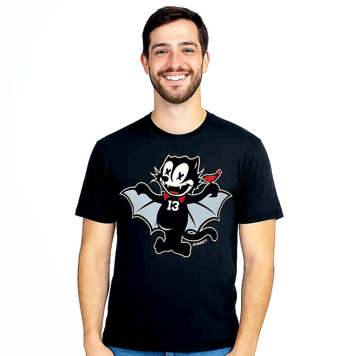 Bat Cat Hot Rod T-Shirt – Lucky 13 Men's Tee