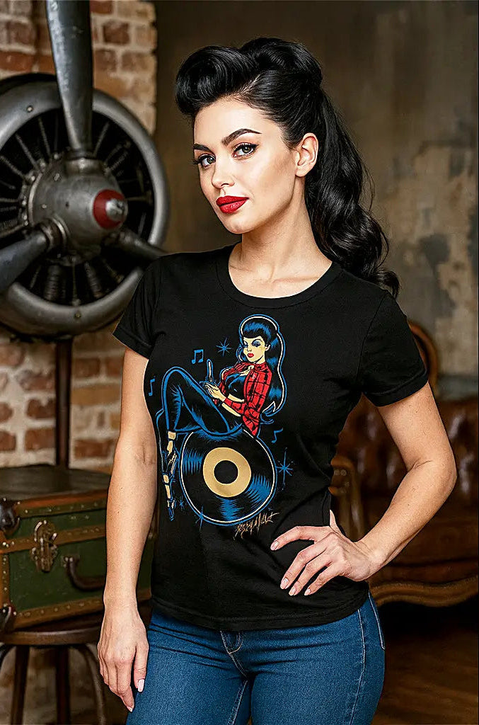Cartel Ink Women's T-Shirt - Rock And Roll Gangster