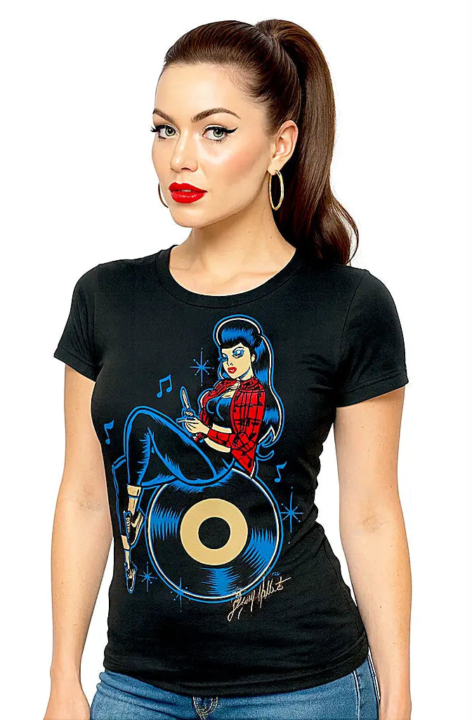 Cartel Ink Women's T-Shirt - Rock And Roll Gangster