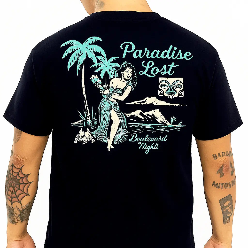 Paradise Lost Hot Rod T-Shirt – Lucky 13 Men's Tee