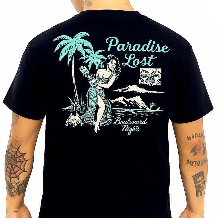 Paradise Lost Hot Rod T-Shirt – Lucky 13 Men's Tee