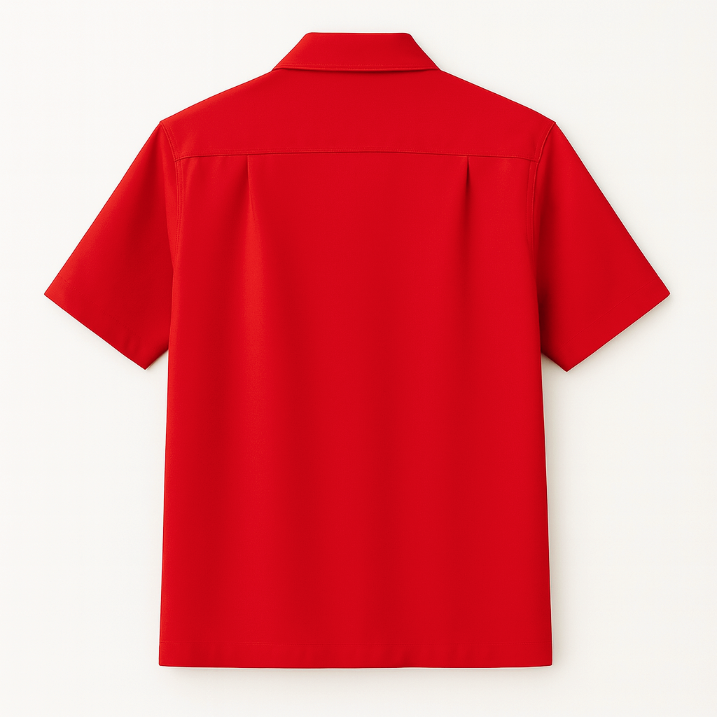 Cruisin Double Stripe Bowling Shirt - Nifty50's Retro Men's