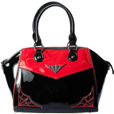 Red Maybelle Handbag - Banned Faux Leather Gothic Alternative