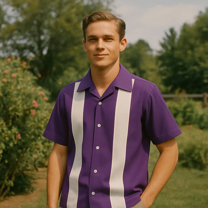 Bodgie Purple White Model 1