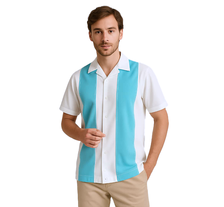 Bodgie hite aqua on a white backgound