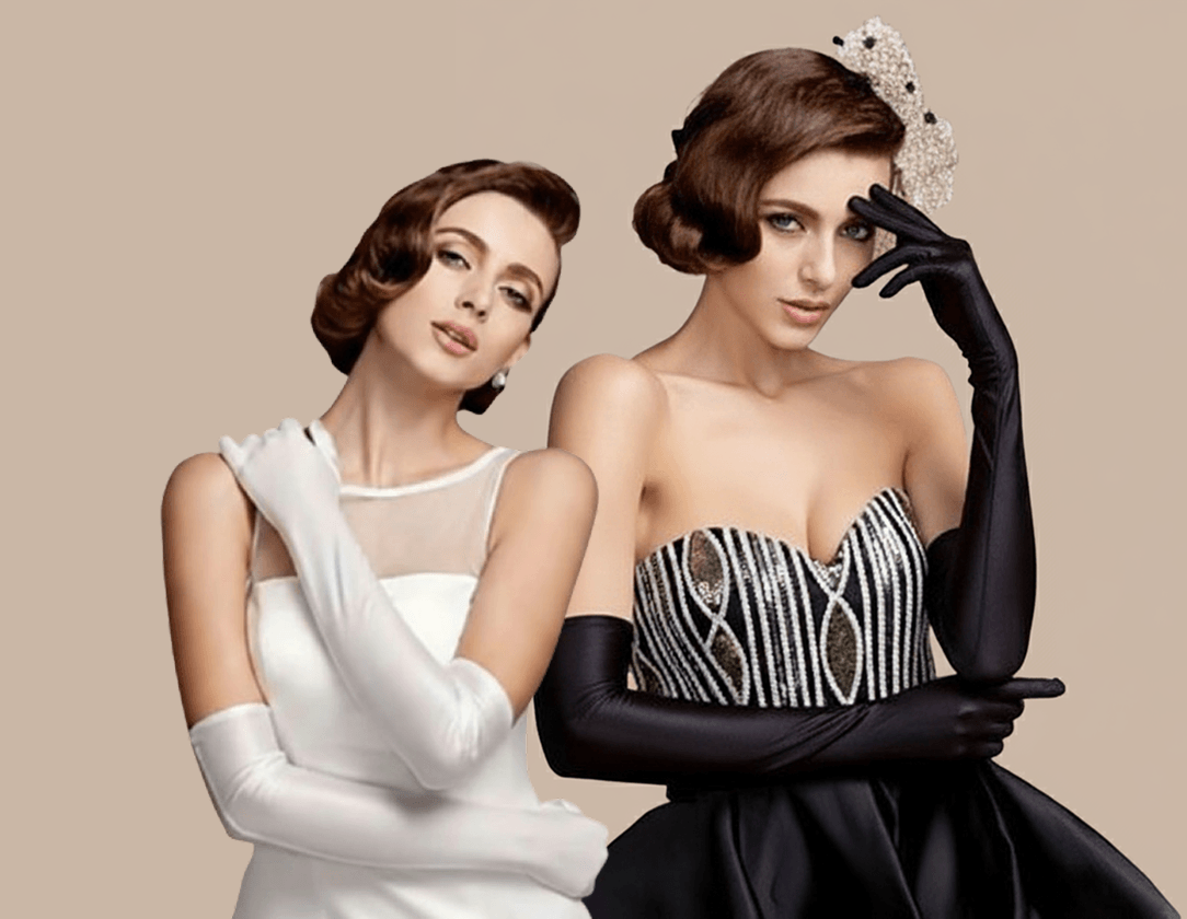 Vintage fashion editorial