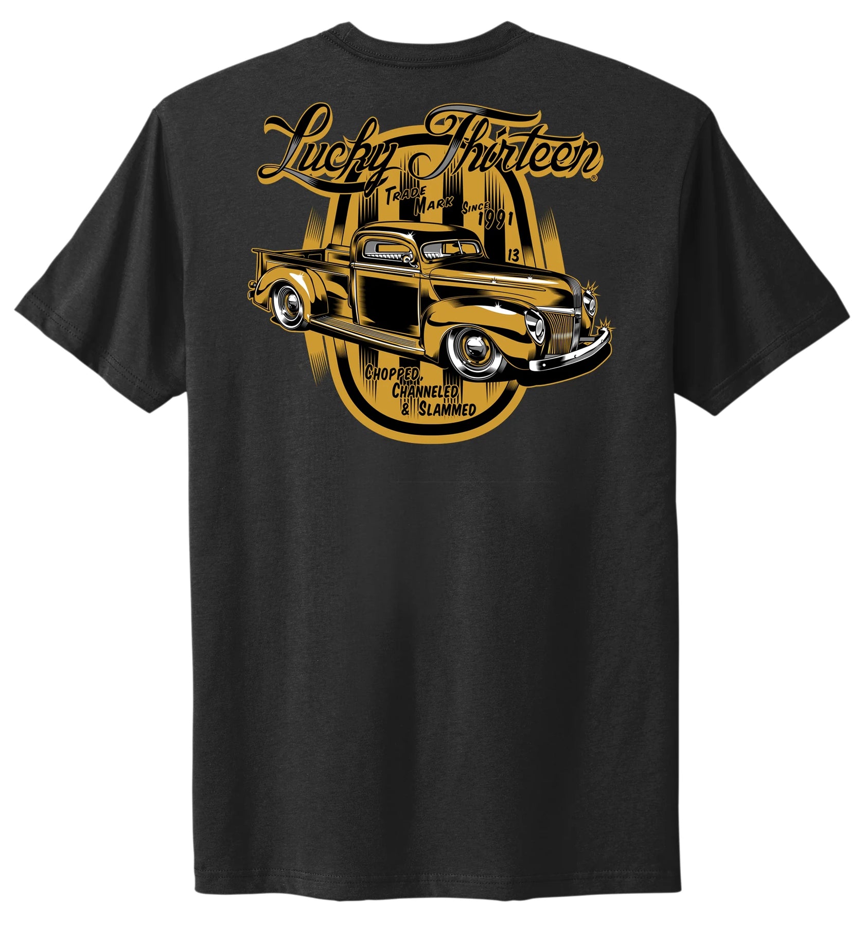 Maglietta Caldo Rod - Kustom Kulture V8 Ford 34 Muscoli Cars Drag - Foto 9