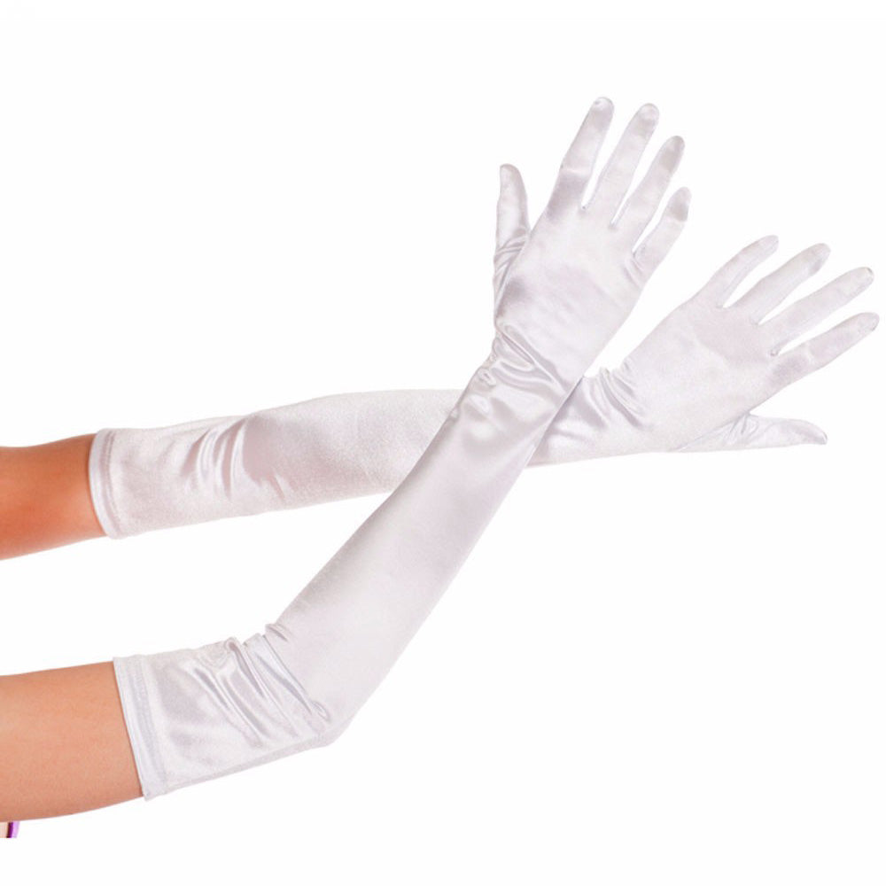 Long Evening Gloves 53cm - Audrey Hepburn Inspired Opera Gloves