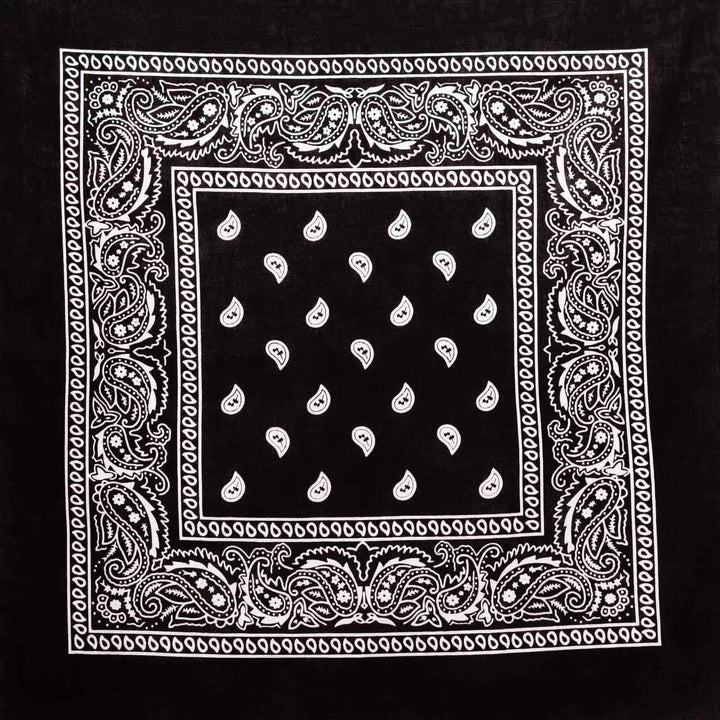 Classic Paisley Bandana - Atomic Cherry Retro Rockabilly
