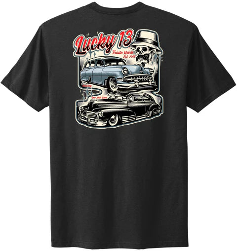 Boulevard Hot Rod T-Shirt - Lucky 13 Men's Rockabilly Kustom