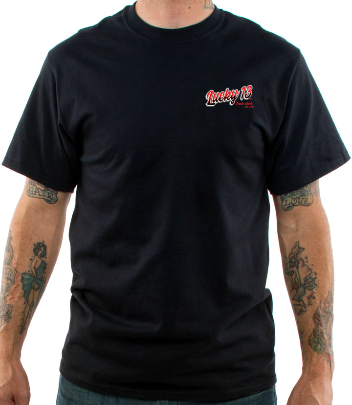 Boulevard Hot Rod T-Shirt - Lucky 13 Men's Rockabilly Kustom