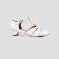 White Petit Montpelier Heels - Charlie Stone [IN STOCK AUSTRALIA] Vintage Inspired Women's Shoes