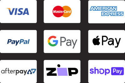 Our payment methods