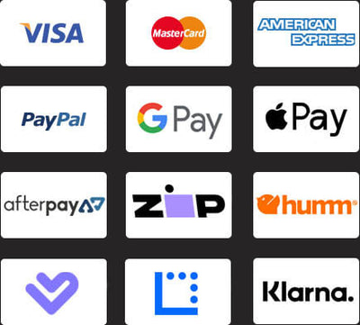 Our payment methods