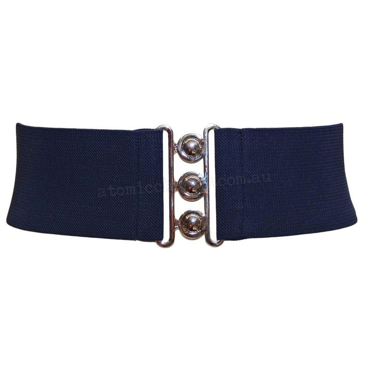 Elastic Waist Cinch Belt - Hell Bunny Retro Pin-Up Accessory