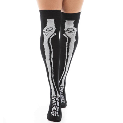 Pamela Mann Over Knee Skeleton Socks front image