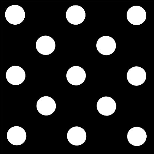 Black White Polka