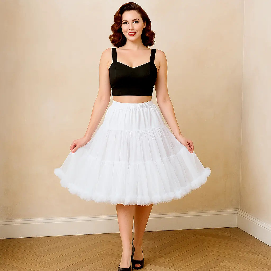 23" Petticoat - Banned 1950s Rockabilly Soft & Fluffy Underskirt