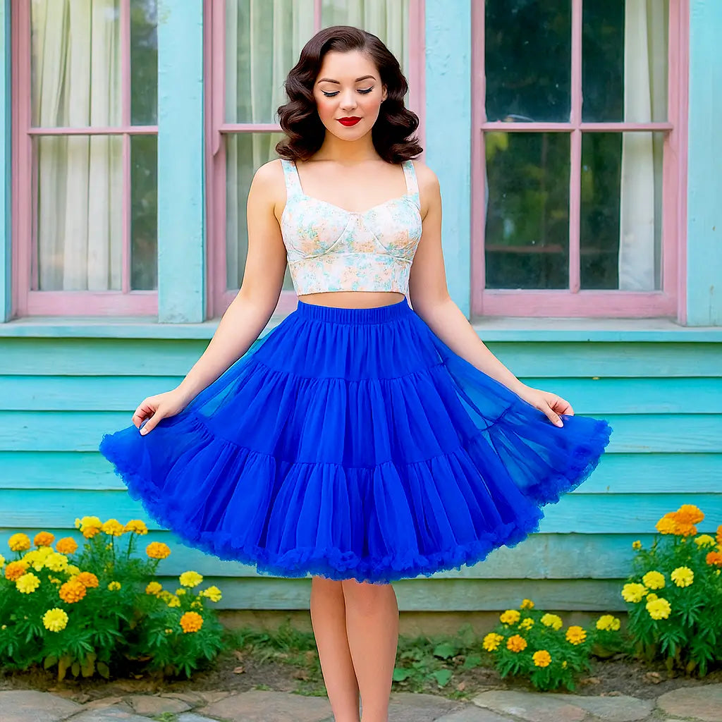 23" Petticoat - Banned 1950s Rockabilly Soft & Fluffy Underskirt