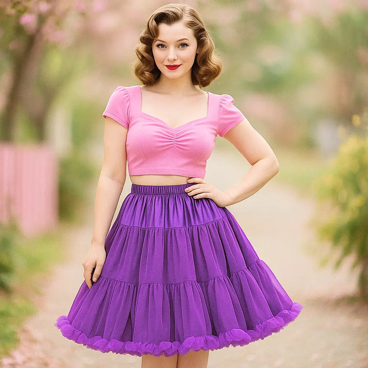 23" Petticoat - Banned 1950s Rockabilly Soft & Fluffy Underskirt