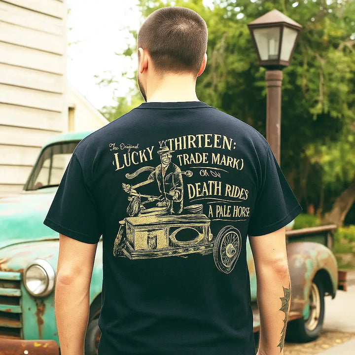 Pale Horse Hot Rod T-Shirt – Lucky 13 Men's Tee