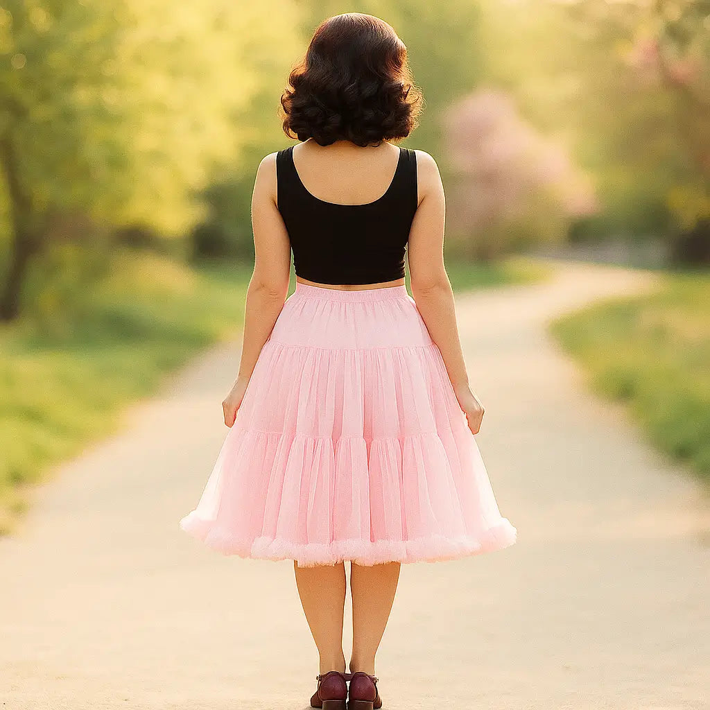 23" Petticoat - Banned 1950s Rockabilly Soft & Fluffy Underskirt