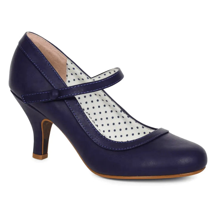 Bettie Mary Jane Heels - Bettie Page Vintage Inspired Women's Shoes