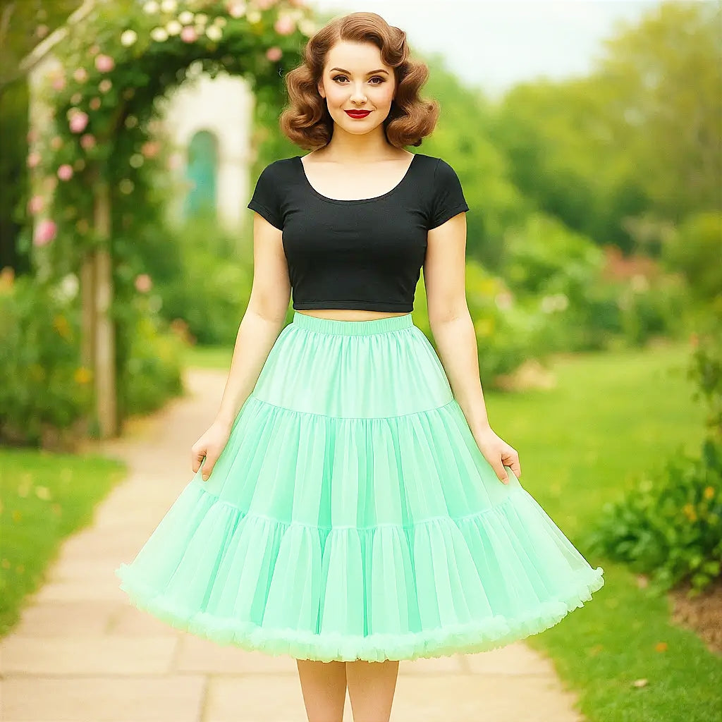 23" Petticoat - Banned 1950s Rockabilly Soft & Fluffy Underskirt