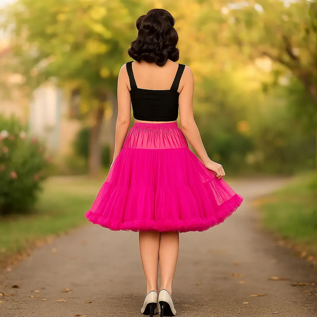 23" Petticoat - Banned 1950s Rockabilly Soft & Fluffy Underskirt