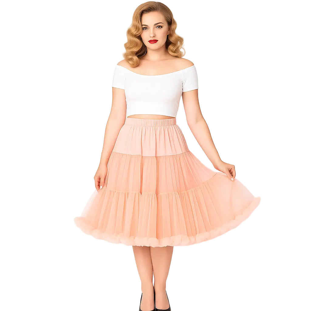Pink 1950s Petticoat Banned 23"