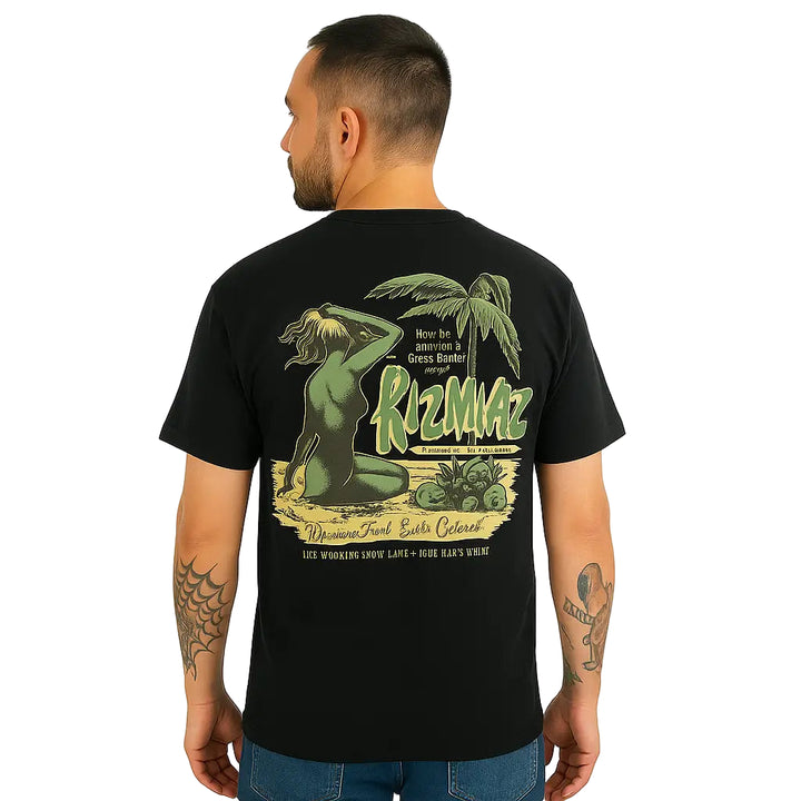 Kizmiaz Cocktail Bar Hot Rod T-Shirt – Lucky 13 Men's Tee