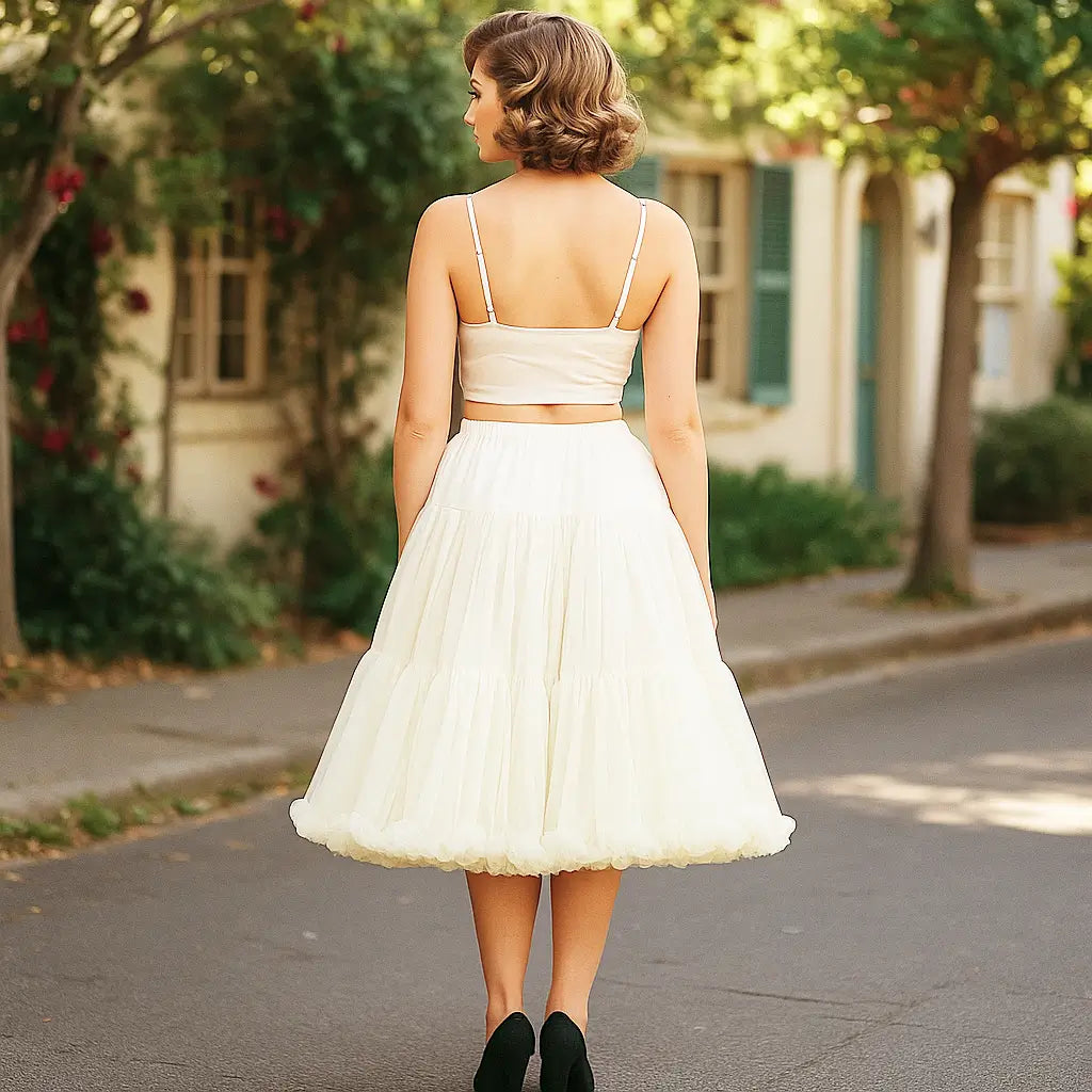 23" Petticoat - Banned 1950s Rockabilly Soft & Fluffy Underskirt