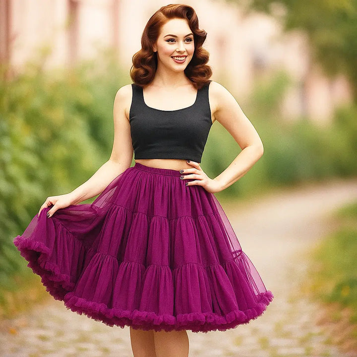 23" Petticoat - Banned 1950s Rockabilly Soft & Fluffy Underskirt