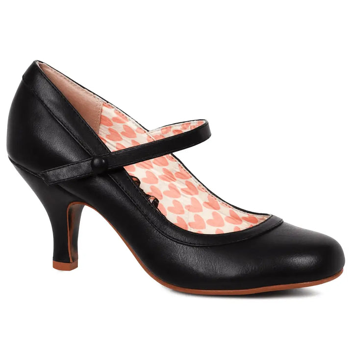 Bettie Mary Jane Heels - Bettie Page Vintage Inspired Women's Shoes