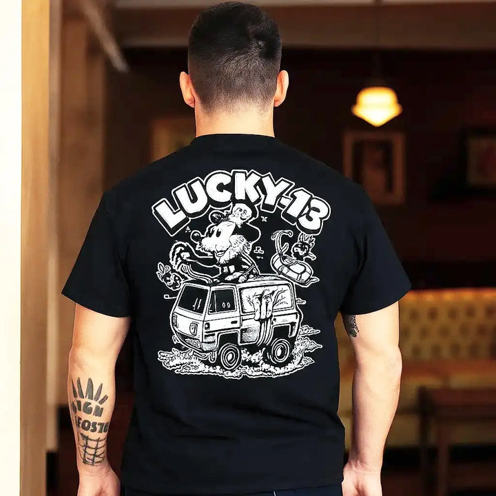 Swamp Rat Hot Rod T-Shirt – Lucky 13 Men's Tee